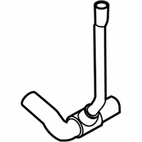 OEM Mercury Grand Marquis Lower Hose - 6W1Z-8286-A
