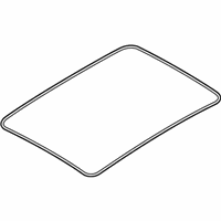 OEM BMW X2 Gasket, Roof Cut-Out - 54-10-7-332-706