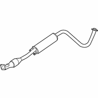 OEM 2010 Nissan Sentra MUFFLER Assembly-Exhaust, Sub - 20300-ET81A