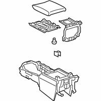 OEM 2010 Lexus LS600h Box Assembly, Console - 58810-50210-09