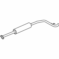 OEM 2015 Ford Transit Connect Front Muffler - DV6Z-5230-G