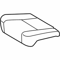 OEM 2021 Toyota Sequoia Seat Cushion Pad - 71611-0C081
