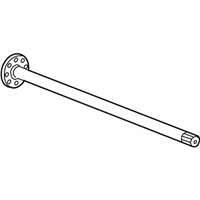 OEM 2012 Chevrolet Silverado 2500 HD Axle Shafts - 20920667
