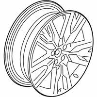 OEM 2022 Honda Pilot Disk, Aluminum Wheel (20X8J) (Tpms) (Aap) - 42700-TG7-C92