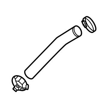 OEM 2021 Cadillac Escalade Lower Hose - 84818368