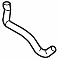 OEM 2010 Mercury Mariner Lower Hose - AM6Z-8286-A