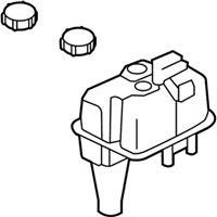 OEM 2012 Ford Escape Overflow Hose - BM6Z-8A080-A