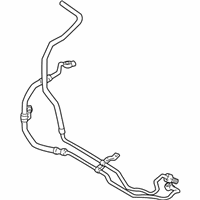 OEM 2000 Lexus LX470 Power Steering Pressure Feed Tube Assembly - 44410-60510
