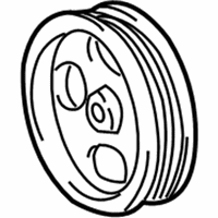 OEM 2005 Toyota Land Cruiser Pulley - 44303-0C050