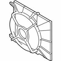 OEM 2004 Chevrolet Aveo Shroud, Engine Coolant Fan - 93740541