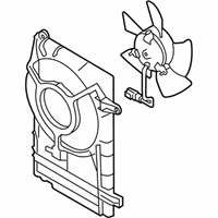 OEM 2004 Chevrolet Aveo Fan Asm, Auxiliary Engine Coolant - 96536520