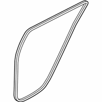 OEM 2016 Kia Sportage WEATHERSTRIP-Rear Door Body Side - 831203W000