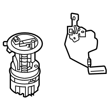 OEM Nissan Rogue Fuel Pump-In Tank - 17040-6RR0A