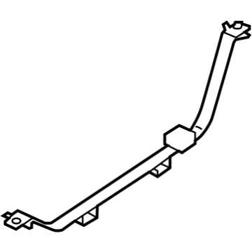 OEM 2021 Nissan Rogue Band Assy-Fuel Tank, Mounting - 17407-6RA0A