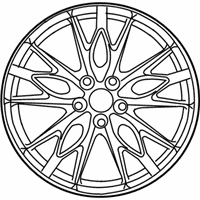 OEM Lexus IS F Wheel, Disc (For Rear) - 4261A-53200