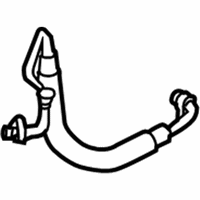 OEM 2004 Infiniti Q45 Hose Flexible, High - 92490-AR002