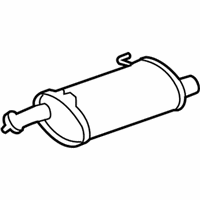 OEM Acura Silencer Complete , Exhaust (L) - 18305-TL2-A03