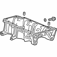 OEM Honda Clarity Pan Assembly, Oil - 11200-5WJ-A00