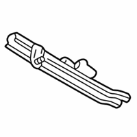 OEM 1996 Toyota Tacoma Guide Channel - 67404-04010