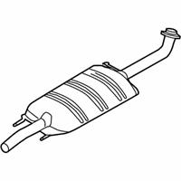 OEM Ford Escape Muffler - 9L8Z-5230-G