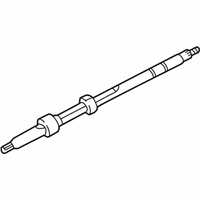 OEM 2000 Toyota Tundra Intermed Shaft - 45210-0C010