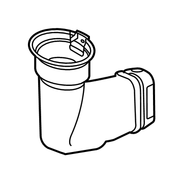 OEM GMC Intake Duct - 84575661