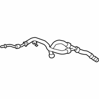 OEM Ford Police Interceptor Utility Water Hose Assembly - L1MZ-8286-B