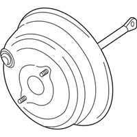 OEM 2017 BMW X6 Power Brake Booster - 34-33-7-851-225