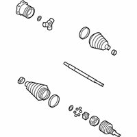 OEM 2017 Cadillac Escalade ESV Axle Assembly - 84842044