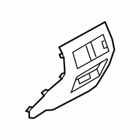 OEM Nissan Altima FINISHER Assembly-Console - 96932-6CA2A