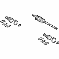 OEM 2003 Toyota Camry Shaft & Joint - 43460-09550