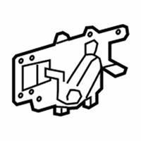 OEM 2009 Lexus LS460 Rear Cooling Unit Damper Servo Sub-Assembly, No.3 - 87106-50510