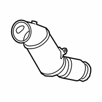 OEM BMW 330i EXCH CATALYTIC CONVERTER CLO - 18-32-8-482-648