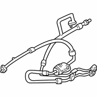 OEM 1998 Ford Expedition Hose & Tube Assembly - F75Z-19D850-AN