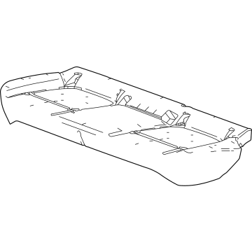 OEM 2021 Buick Encore GX Seat Cushion Pad - 42692927