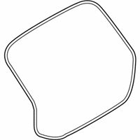 OEM 2014 BMW 550i GT Seal, Rear Lid, Top - 51-76-7-237-488