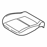 OEM 2022 Ford Transit Connect Seat Cushion Pad - KT1Z-58632A23-A