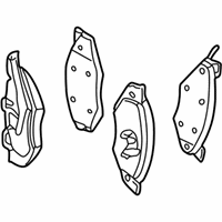 OEM 1991 Dodge B150 Shoe and Lining Package - 4728777