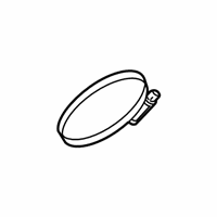 OEM BMW Hose Clamp - 07-11-9-909-529