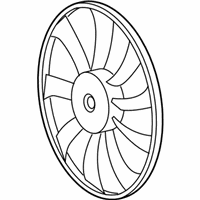 OEM 2021 Lexus RX450h Fan - 16361-0P410