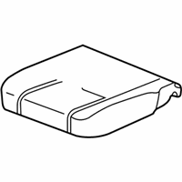 OEM 1998 Lexus LX470 Pad, Front Seat Cushion, RH(For Separate Type) - 71501-60060