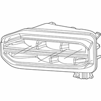 OEM 2019 Acura RLX Foglight Assembly, Right Front - 33900-TRN-H01