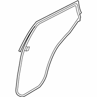 OEM Infiniti WEATHERSTRIP-Rear Dr, RH - 82830-1CA0C