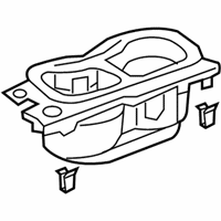 OEM Acura TLX Cup Holder Assembly - 77230-TZ4-A01ZA