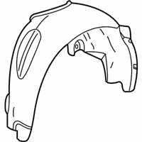 OEM Pontiac Wheelhouse Liner - 10344814