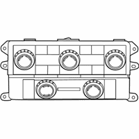 OEM 2013 Chrysler Town & Country Control-A/C And Heater - 55111240AK