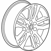 OEM 2020 Chevrolet Blazer Wheel, Alloy - 42427611