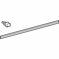OEM 2015 Toyota Camry Lower Weatherstrip - 67863-06080