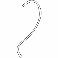 OEM 2004 Chevrolet Blazer Upper Return Hose - 7828506