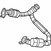 OEM 2013 Ram 1500 Exhaust Pipe And Converter - 68273127AA
